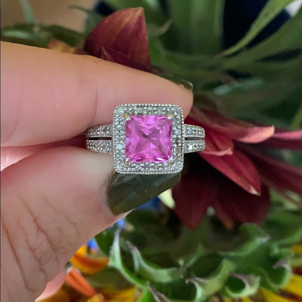 Pink Sapphire Ring